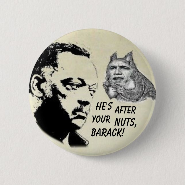 Obama/ Jesse Jackson Button (Front)