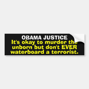 Obama Justice Bumper Sticker