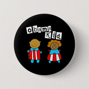 Obama Kid 6 Cm Round Badge
