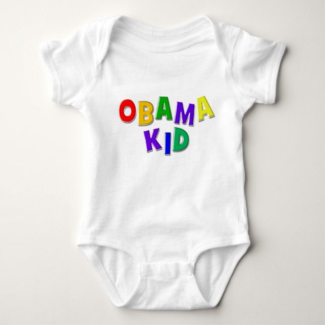 Obama kid baby bodysuit (Front)