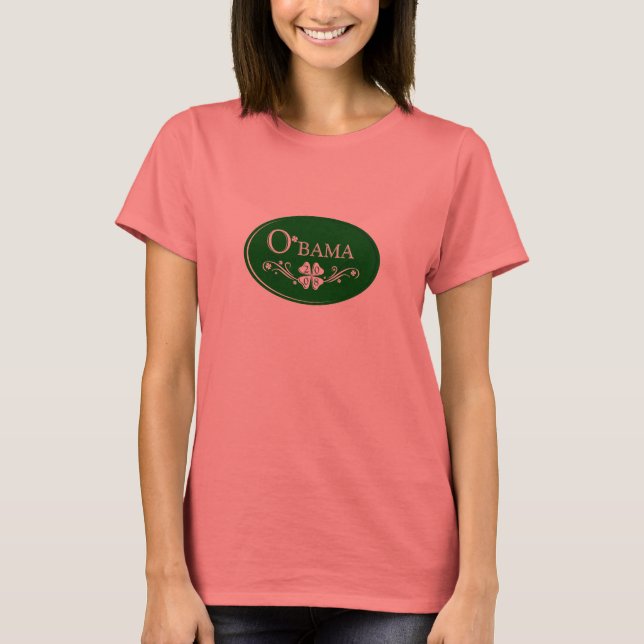 O'bama Ladies T-Shirt (Front)
