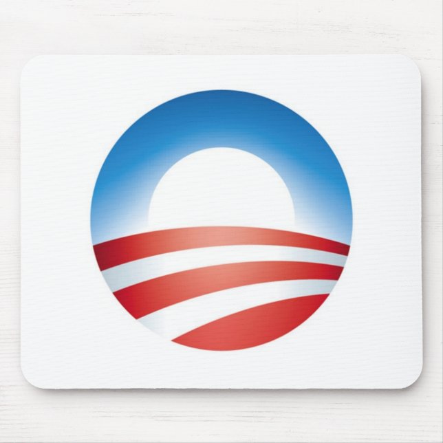 Obama Logo Mouse Pad (Front)