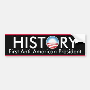 Obama Makes History Bumper Sticker