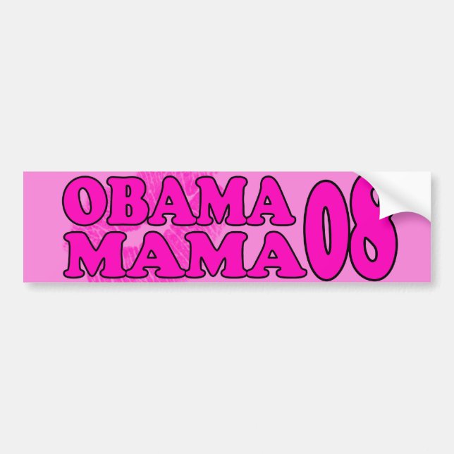 Obama Mama Bumper Sticker (Front)