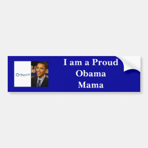 OBAMA MAMA BUMPER STICKER