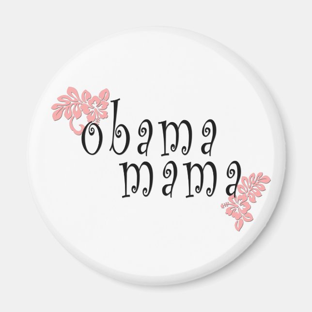 obama mama magnet (Front)
