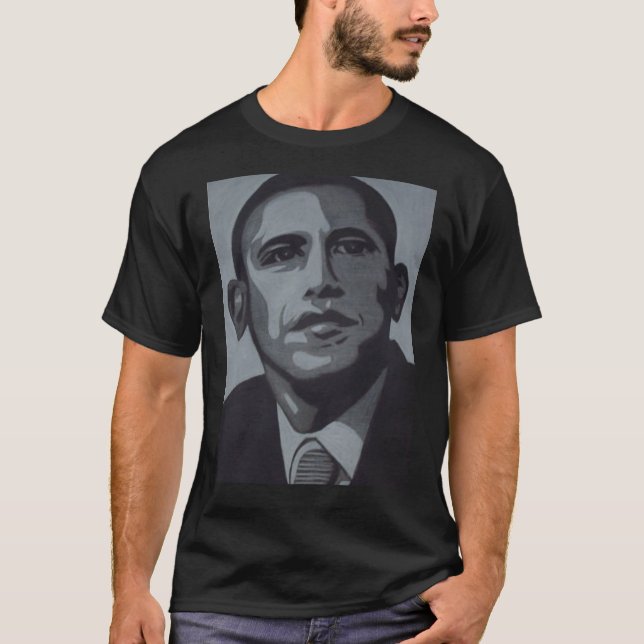 Obama_Mens_tshirt T-Shirt (Front)