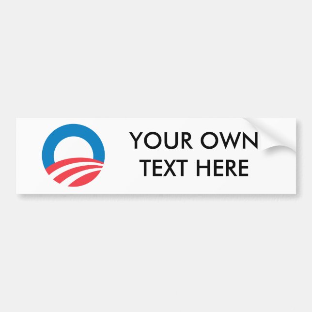Obama Merchandise Bumper Sticker (Front)