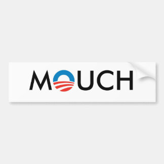 OBAMA MOUCH BUMPER STICKER