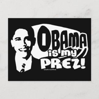 Obama My Prez Post Cards
