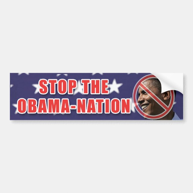 Obama Nation Bumper Sticker (Front)