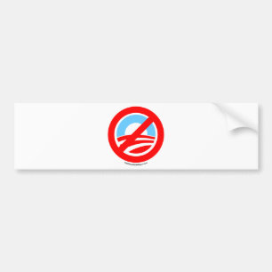 Obama No Logo Bumper Sticker