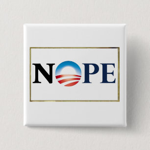 Obama NOPE Button