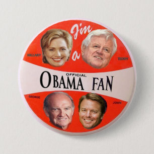 Obama Official Fan Button
