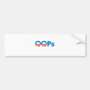 Obama oops bumper sticker