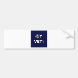 obama oy vey bumper sticker