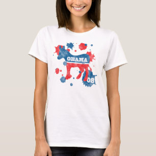 Obama Paint T-Shirt