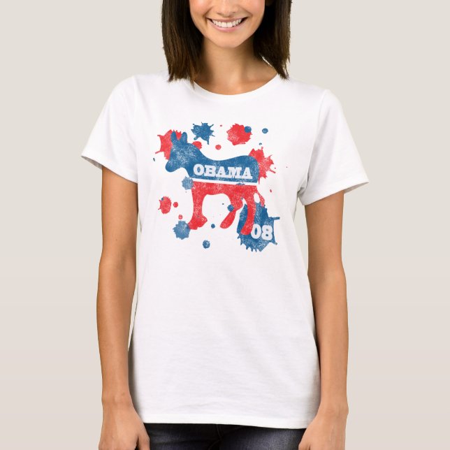 Obama Paint T-Shirt (Front)