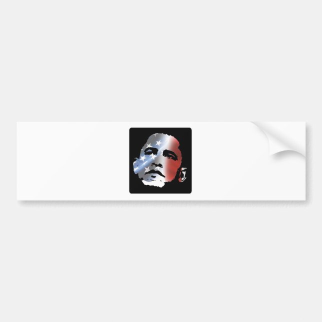Obama Patriot Bumper Sticker (Front)