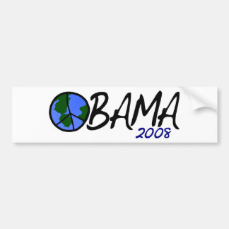 OBAMA peace 2008 Bumper Sticker