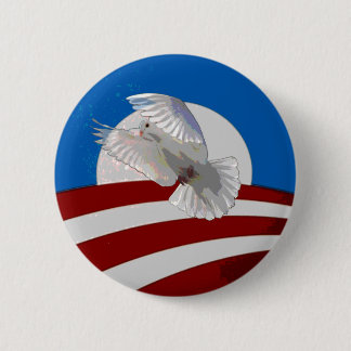 Obama peace button