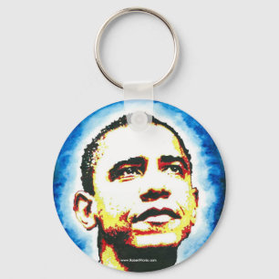 Obama Portrait Key Chain