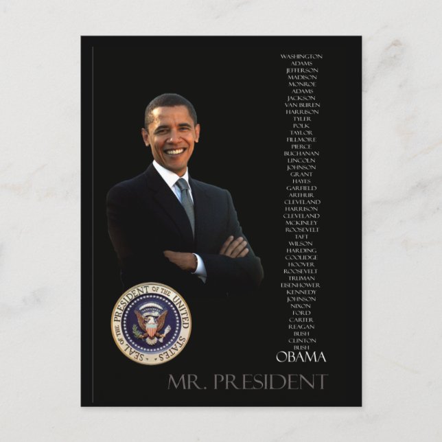 Obama Postcard (Front)