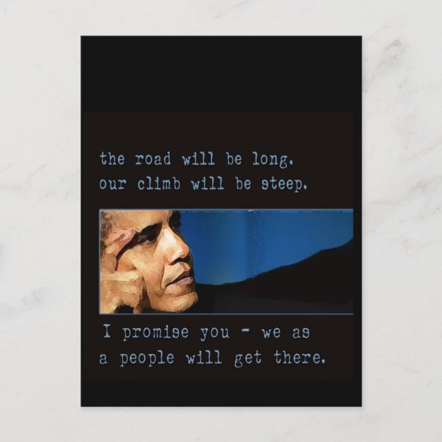 Obama Postcard (Front)