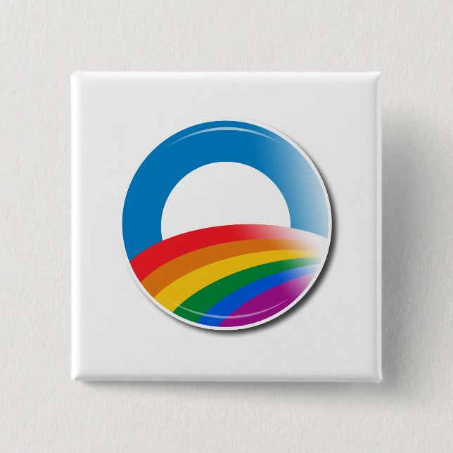 Obama Pride Button (Front)