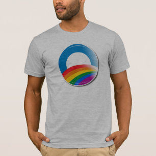 Obama Pride Button T-Shirt