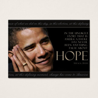Obama Quote Card