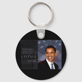 Obama Quote Key Ring