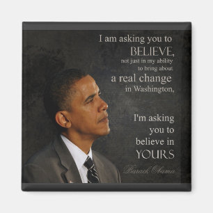 Obama Quote Magnet