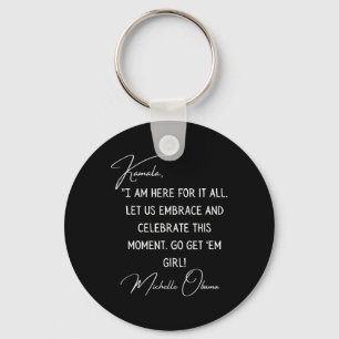 Obama Quote To Kamala Harris Inauguration 2021 Key Ring