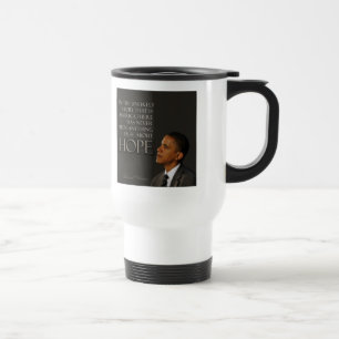 Obama Quote Travel Mug