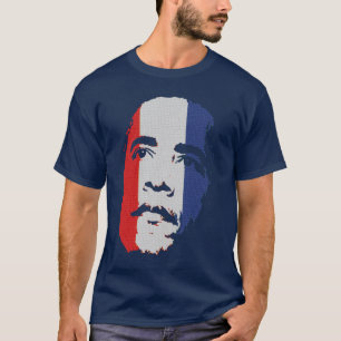 Obama Red White & Blue Face shirt