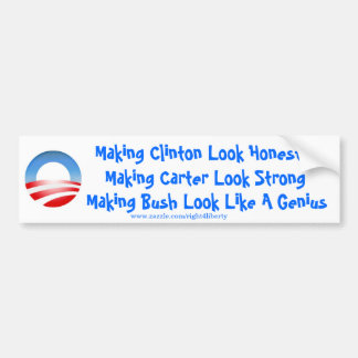 Obama Relativity Bumper Sticker