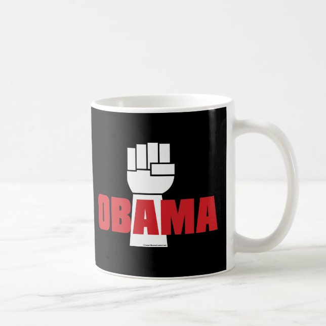 Obama Right On! Coffee Mug (Right)