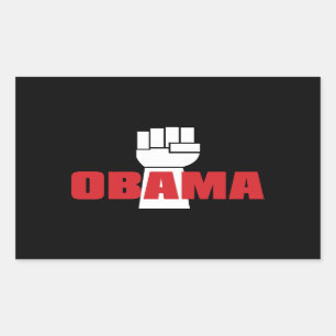Obama Right On! Stickers