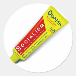 Obama Salve Classic Round Sticker