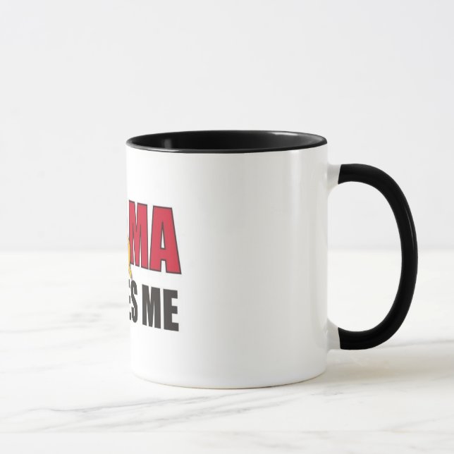 Obama scares me mug (Right)