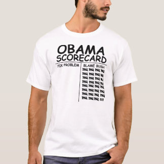 Obama Scorecard T-Shirt
