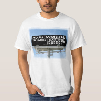 Obama Scorecard T-Shirt