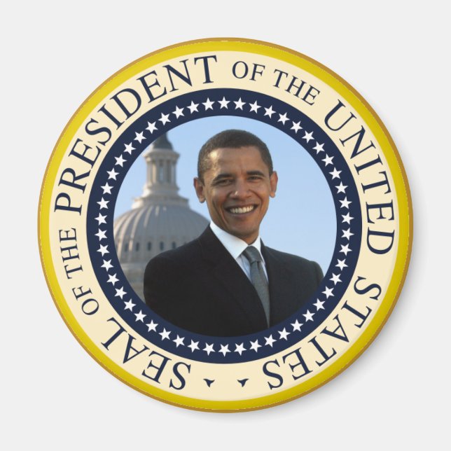 Obama Seal Blue Magnet (Front)