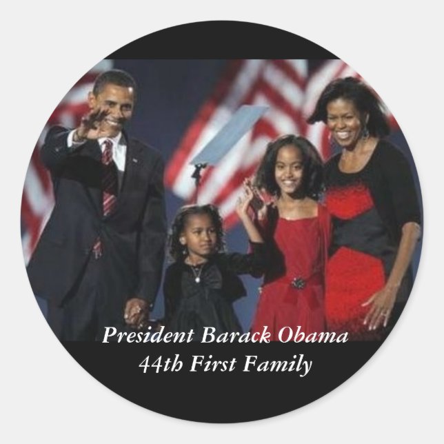 Obama Souvenir Stickers (Front)
