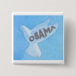 Obama Square Button
