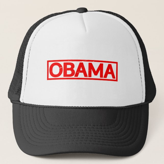Obama Stamp Trucker Hat (Front)