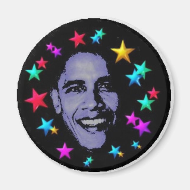 Obama stars magnet (Front)