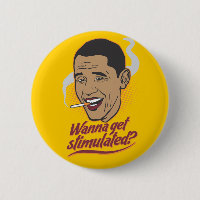 Obama Stimulus Button