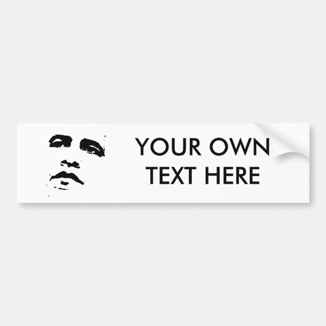 Obama T-shirt Bumper Sticker (Front)
